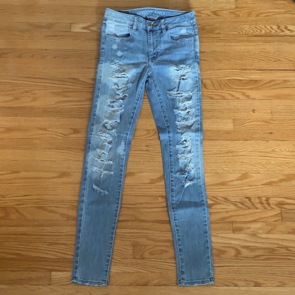 NWOT | American Eagle High Rise Jeggings - Picture 1 of 6